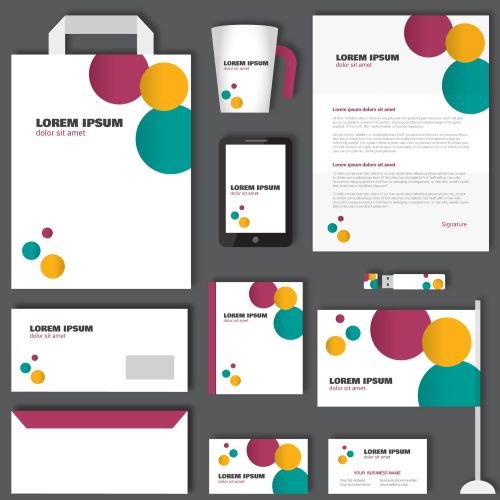 corporate stationery & print collateral